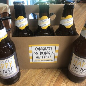 Easiest way to remove labels from beer bottles