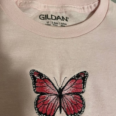 9 Sizes butterfly Machine Embroidery Design - Etsy
