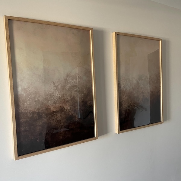 A closer look at Nature-Inspired Earthy Brown Wall Paint