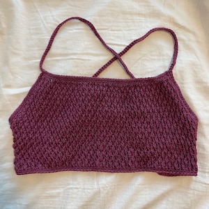 Sienna Bralette Crochet PATTERN - Etsy