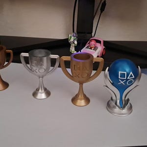 PlayStation プレイステーション　トロフィー　飾り　3Dプリント PlayStation プレイステーション トロフィー 飾り 3Dプリント
