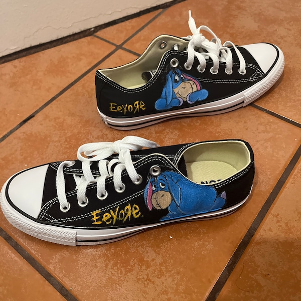 Custom Painted Converse INSPIRED by Characters Resembling Calvin and ...