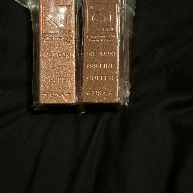 1 lb Copper Ingot .999 Fine Copper 16 oz copper bar Bullion - Etsy