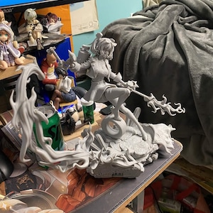 【ネコネコさん専用】BEYOND Z BURN Burnice White (zenless Zone Zero) | Resin Garage Kit | -fan Art
