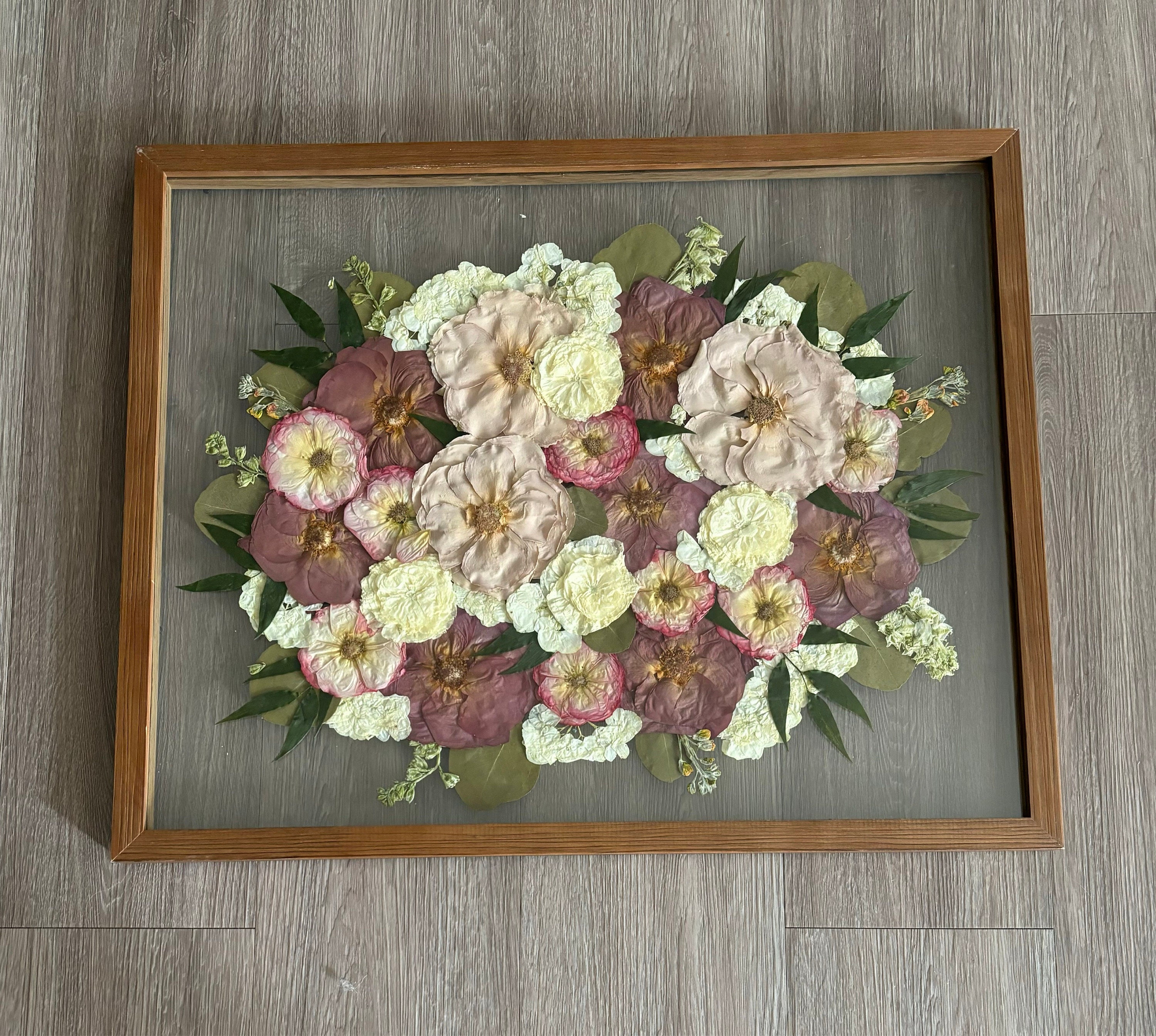 Preserved flowers from Kelsey's etsy review