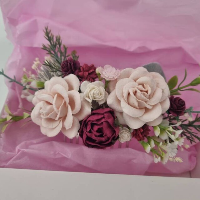 DOITOOL Flower Haarkamm Elegantes Haaraccessoire Fu Produktbild-Vorschau 11