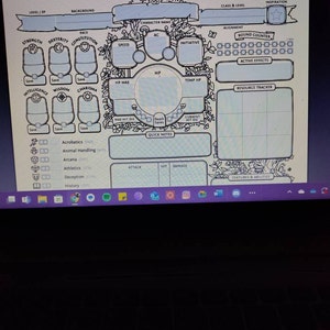Dnd 5e Companions & Familiars: Character Sheet PDF Compatible With ...