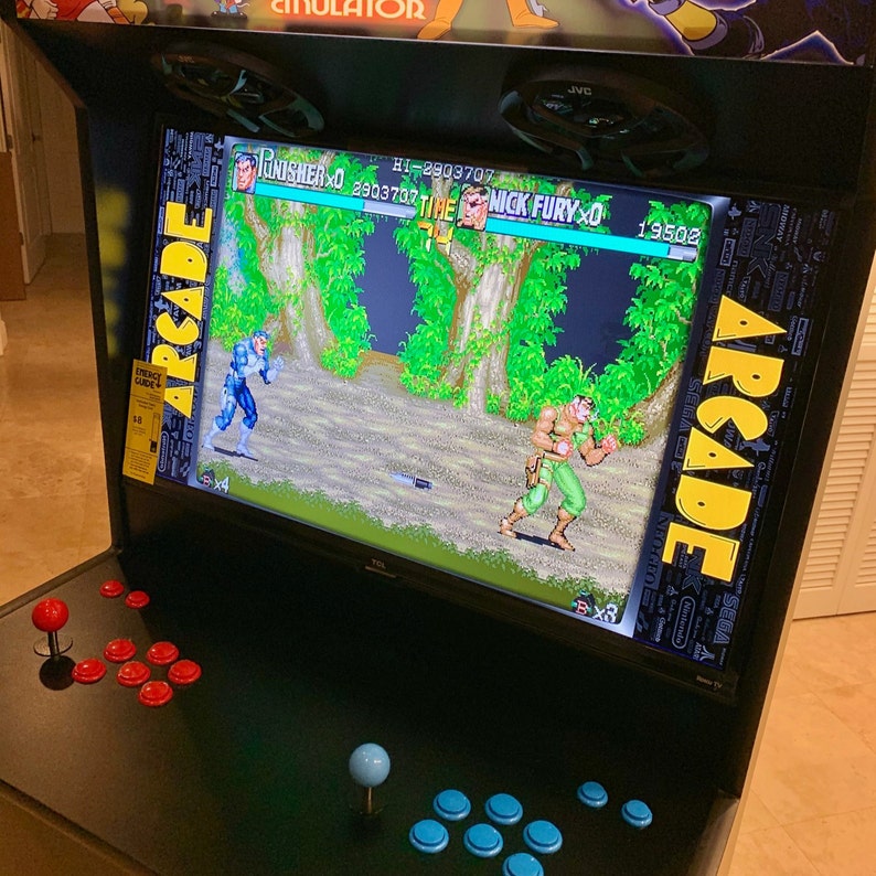 Arcade setup shared by David Newman