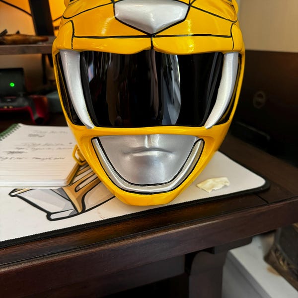 Red Ranger Bat in the Sun Helmet Cosplay MMPR Halloween Costume Mask ...