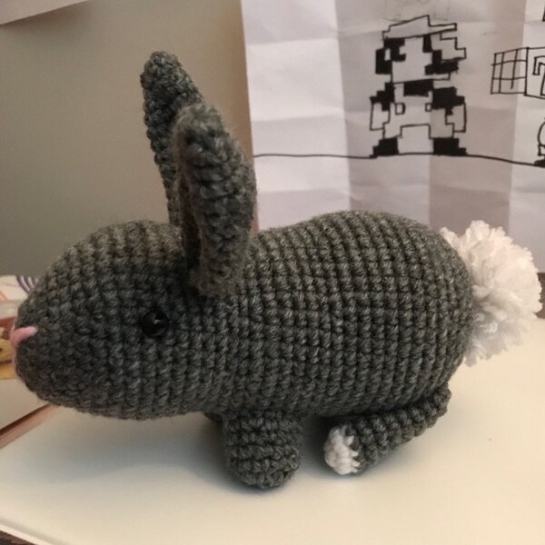 Crochet Bunny Pattern - Crochet Rabbit Pattern - Realistic Crochet ...