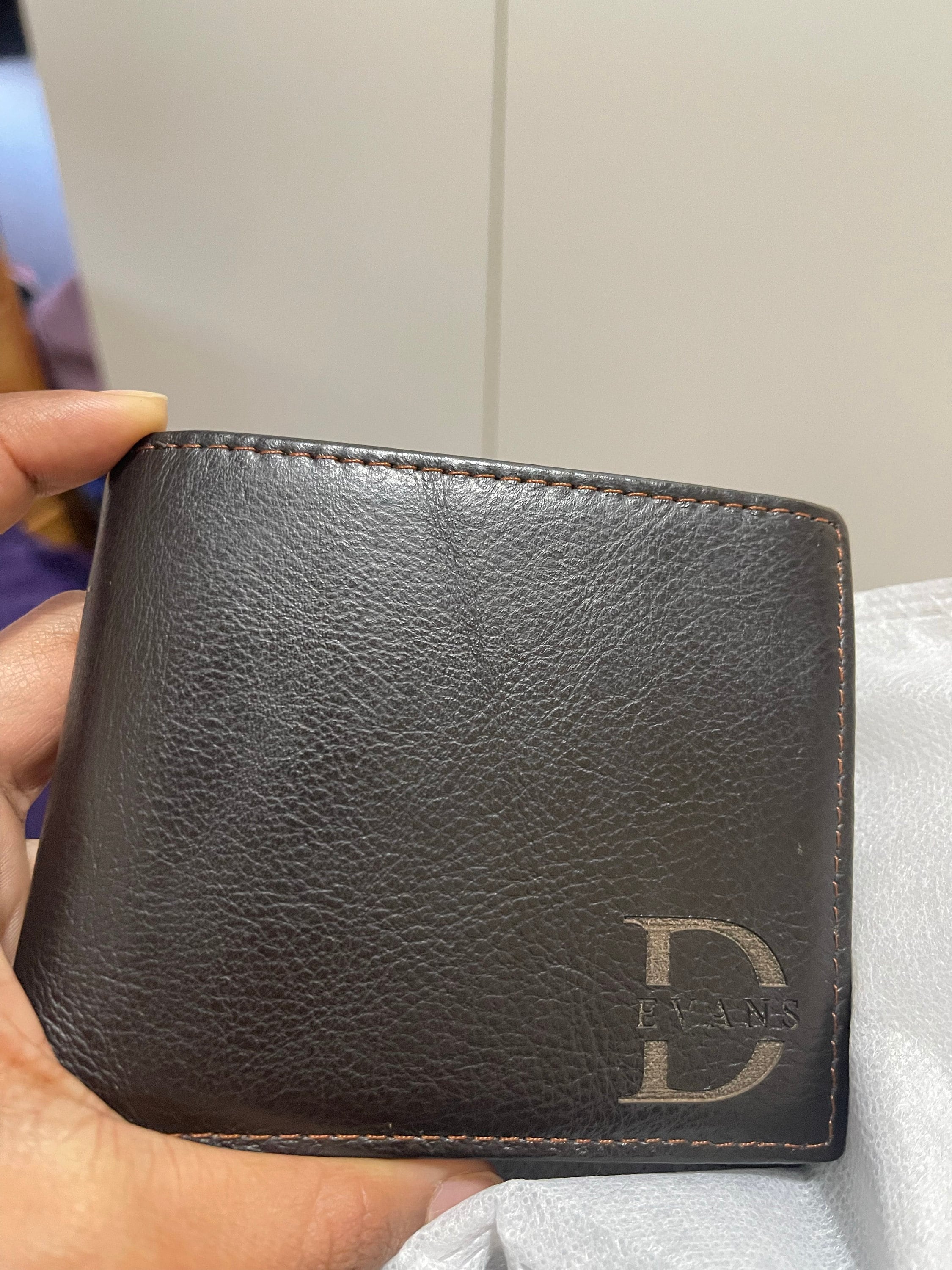 Personalized Wallet,Mens Wallet,Engraved Wallet,Groomsmen Wallet,Leather Wallet,Custom Wallet,Boyfriend Gift for Men,Gift for Him
