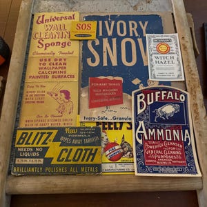 55 Original Vintage Product Labels 1910s-1950 Quack Medicine