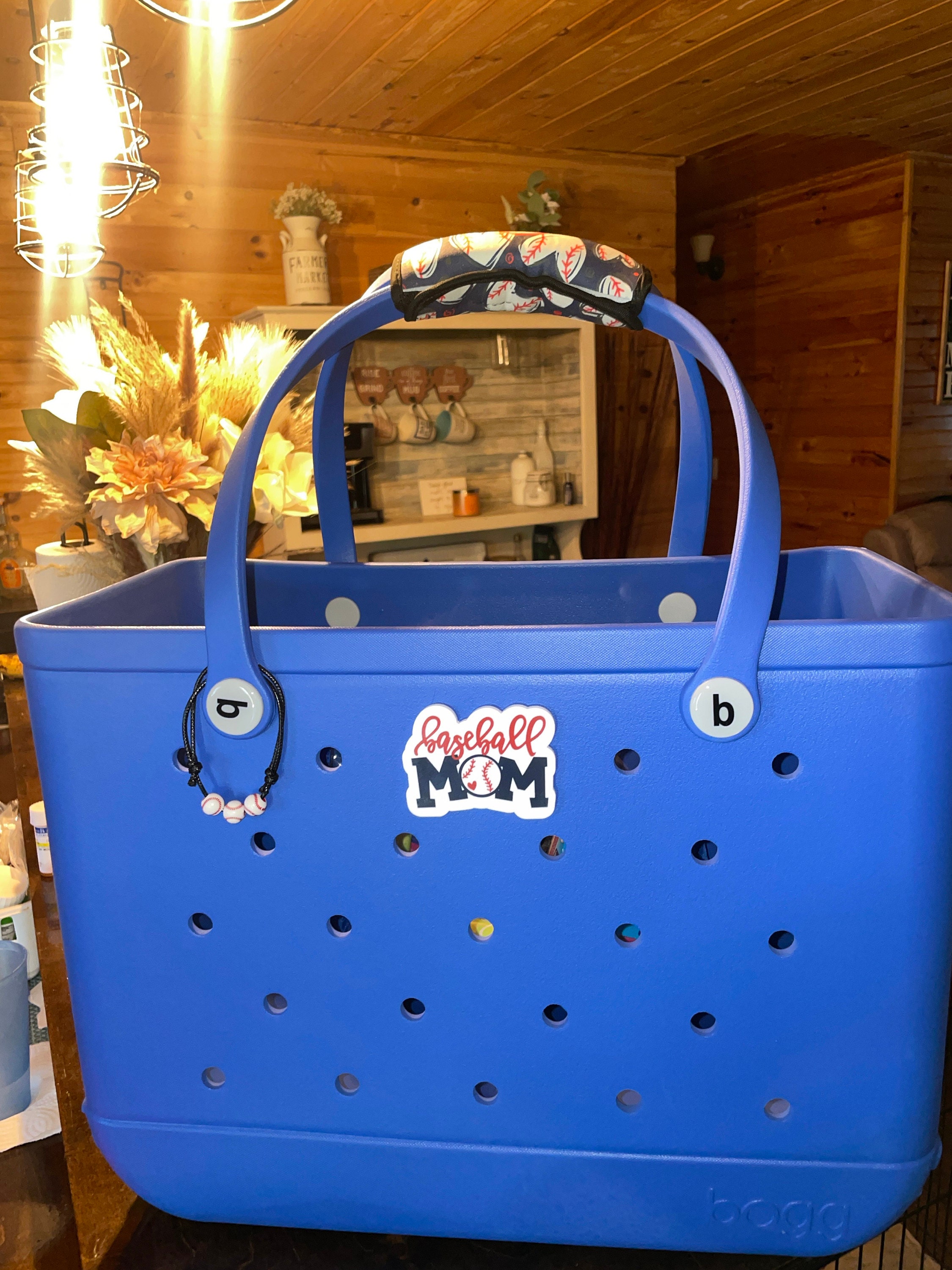 Monogram bag tag, bag charm, acrylic bogg bit, beach bag, baseball charm, bogg bag baseball, sports team charm, baseball mom bit