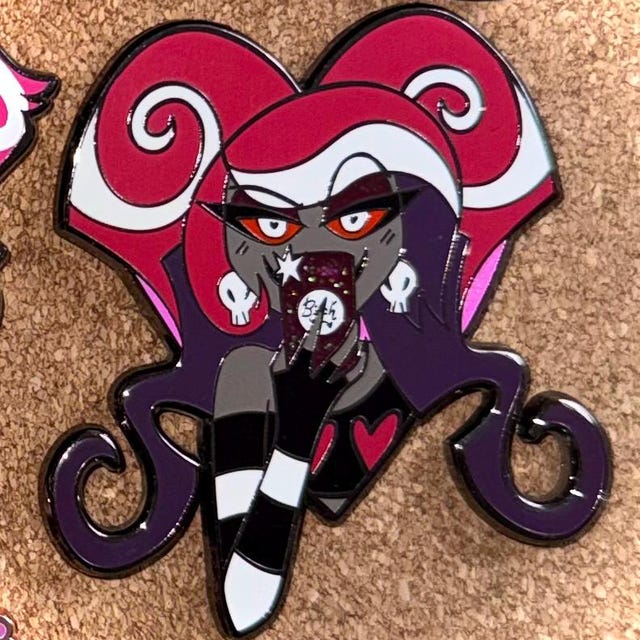 再入荷 Hazbin Hotel Vox Valentino ベルベット エンジェルダスト