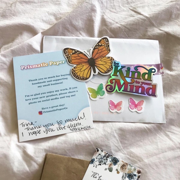 Be Kind to Your Mind Holographic Sticker | Mental Health Stickers ...