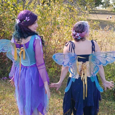 Luna Fairy Wings Made to Order Choose Your Colors - Etsy