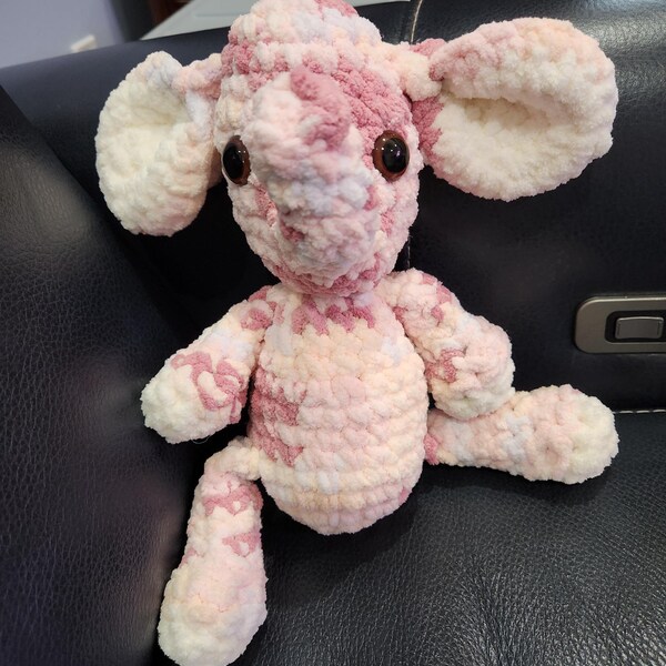 Baby Anne the No Sew Elephant Crochet Pattern / Amigurumi Plushie PDF ...