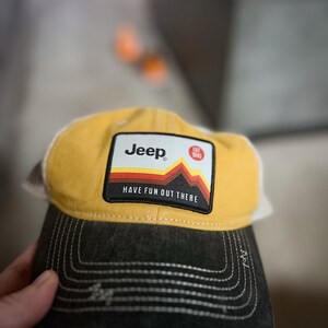 Jeep Men's 'Have Fun Out There' Vintage Hoodie - Long Sleeve Pullover With Kangaroo Pocket, Heather Grey - View #2