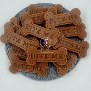 Custom Dog Treat Mold Jumbo Dog Biscuit Silicone Mold With Your Pup's Name  