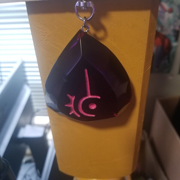 Red Mage FFXIV Hand Painted Soul Crystal/rdm Job Stone Final Fantasy ...