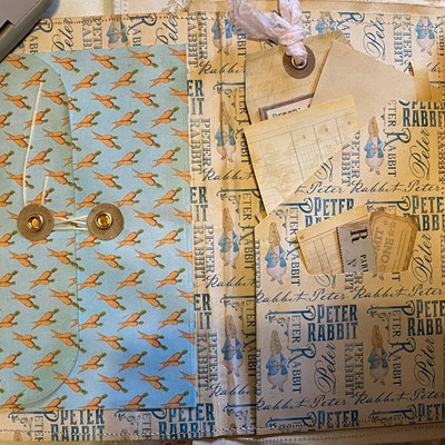 Peter Rabbit Paper Pack Junk Journal Pages Printable 8.5 X 11 Inch ...