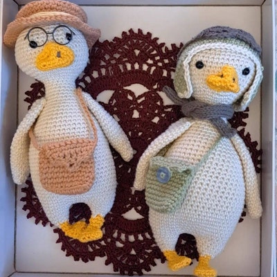 Goose Crochet Pattern Amigurumi Goose Pattern PDF English Etsy