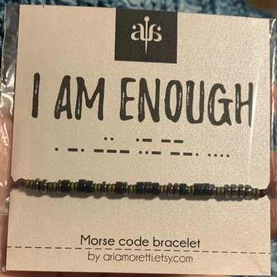 Personalized Morse Code Bracelet Men, Custom Gift for Men, Handmade ...