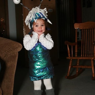 Boo Monster Costume PDF pattern & Tutorial Monster's Inc. Toddler Sizes ...