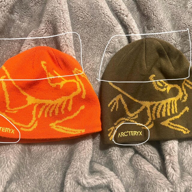 ヴィンテージ アークテリクス ニットビーニーハット（恐竜