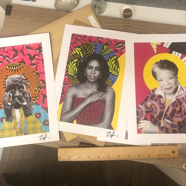 Multiple Buy Black Icons A4 Print / A3 Print Digital Collage