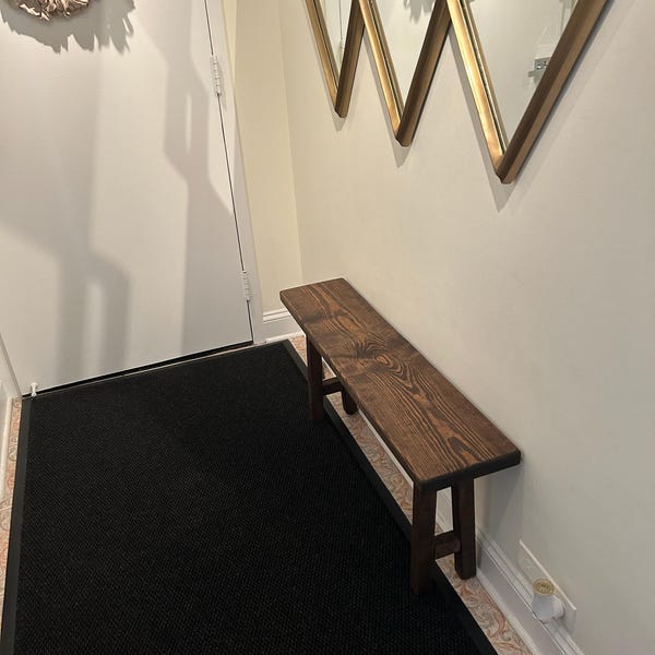 Wood Breakfast Bar Bar Height Table Drink Table Rustic Bar Top Table ...