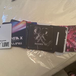 Kpop Drink Coasters - Monsta X Album Covers Set of 18 K-pop 