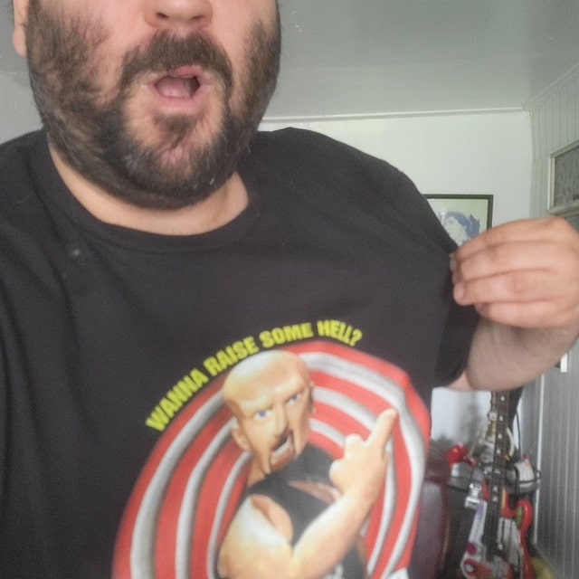 MTV Celebrity Deathmatch Stone Cold Steve Austin 90s Throwback T