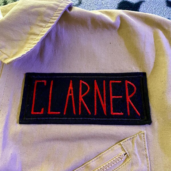 Ghostbusters Name Patch Custom Iron on Patch or Hook &amp; Loop Name Tag ...