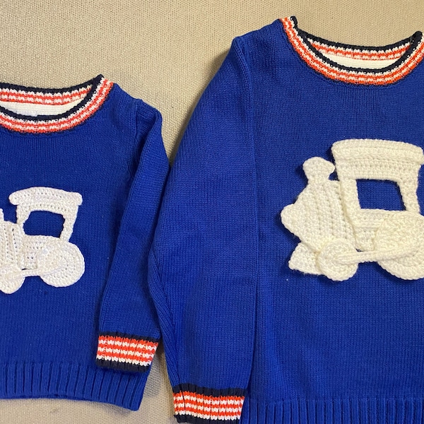 Animal Train Crochet Applique Pattern Instant Pdf Download - Etsy