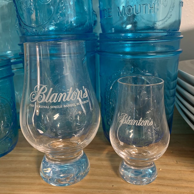 Blanton's Glencairn Etched Crystal Glass — The Official Blanton's Bourbon  Shop