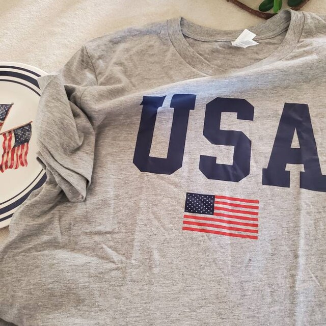 USA Tee - USA Unisex T-shirt - Patriotic Shirt - USA Shirt