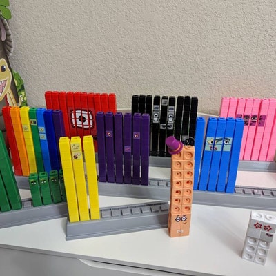 Numberblocks 0 100 Face and Body Stickers, Waterproof, Scratch and UV ...