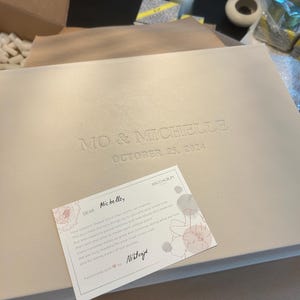 Michelle added a photo of their purchase
