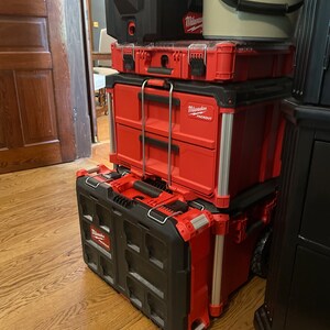 New Latch Upgrades Milwaukee Packout Milwaukee Crate Toolbox Accessory ...