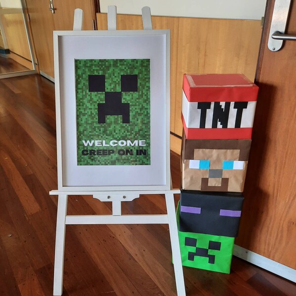 SALE 100 Pixel Digital Paper Printable Minecraft Digital Paper Mosaic ...