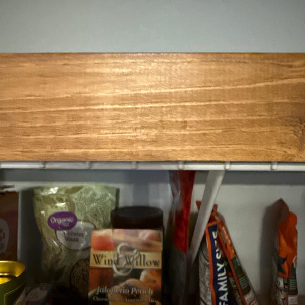 Wire Rack Shelf Covers | Wood Shelf Covers for Closet & Pantry | Wire ...