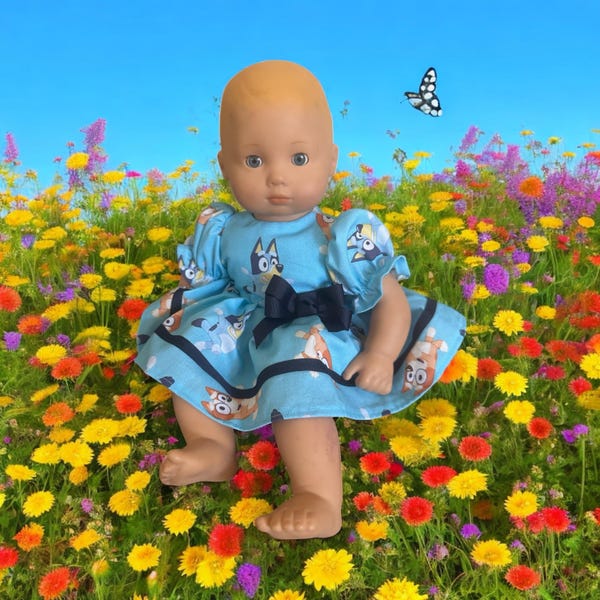 Doll Clothes Made for BITTY BABY and Bitty Twins DOLLS Eyelet and Pink ...