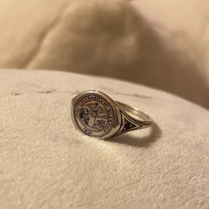 Family Crest Ring Custom Signet Ring Gold Signet Ring - Etsy