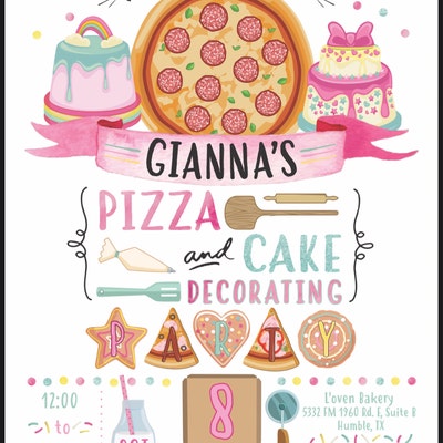 One Tough Cookie Birthday Invitation, Digital File, Printable, Cookie ...