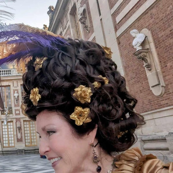 Bespoke Styled Men's Rococo Wig - Traditional Men's Baroque Ponytail ...