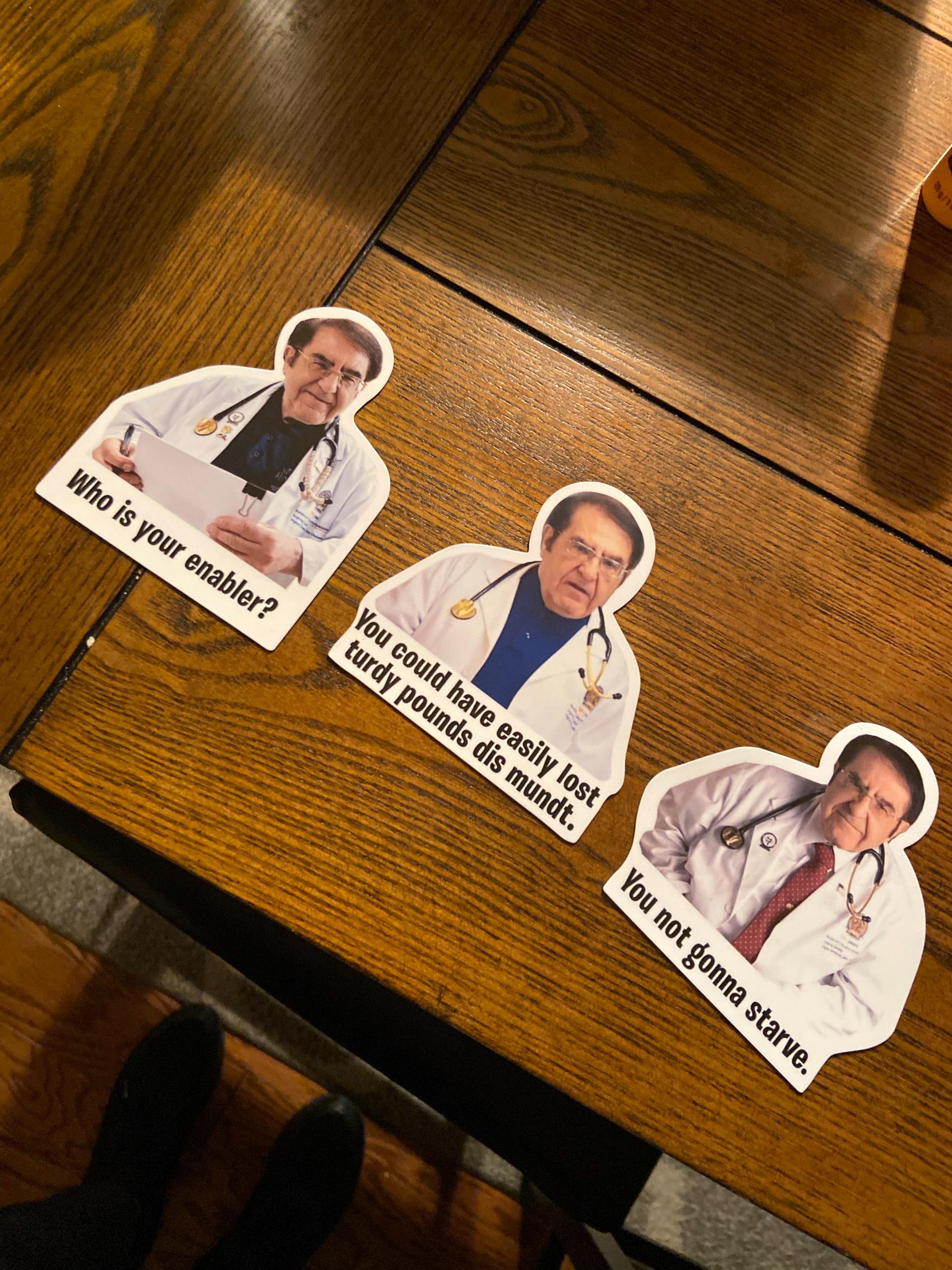 Dr. Now Magnets Set Funny Weight Loss