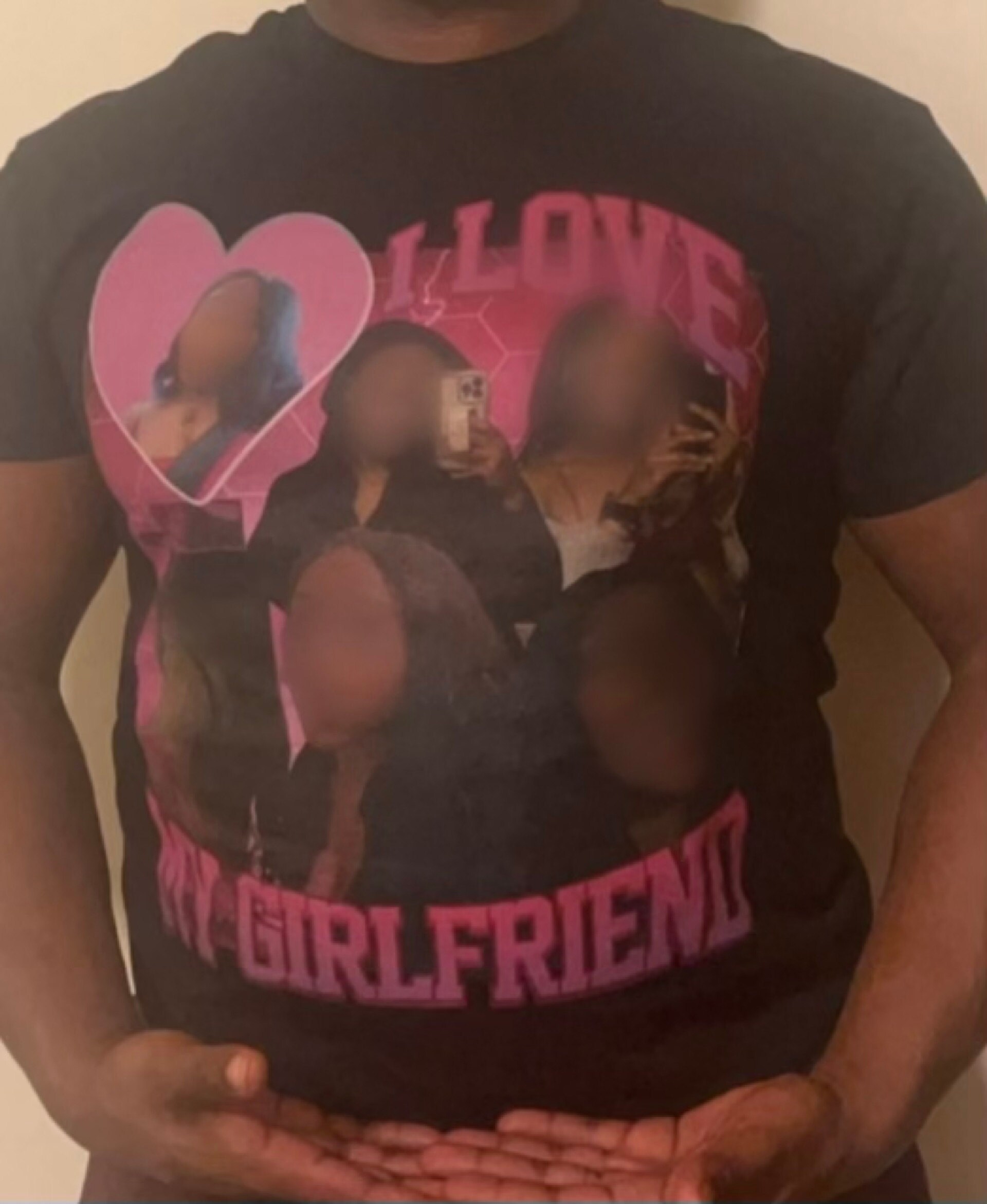 Personalized Photo T-Shirt for Girlfriend - Casual Graphic Tee for Couples, Anniversary Gift, Soft Fabric, Custom Design, Unisex