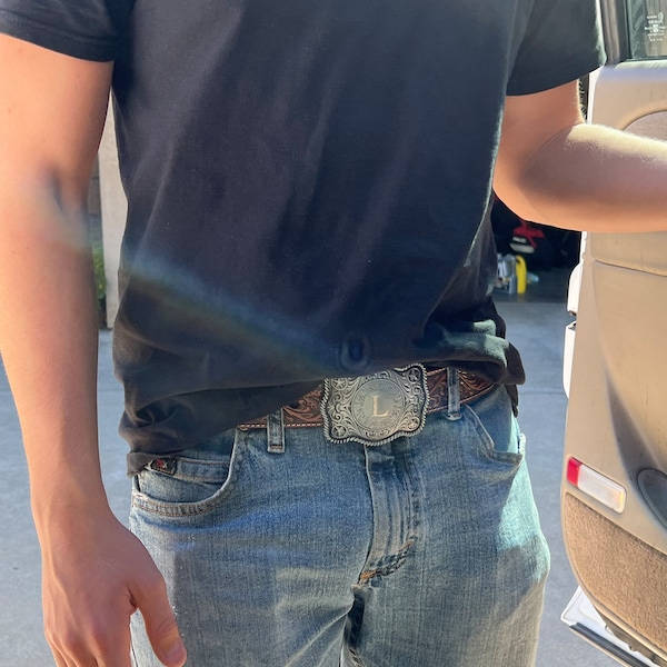 Engraved Western Belt Buckle: Personalized Groomsmen Gift - Etsy