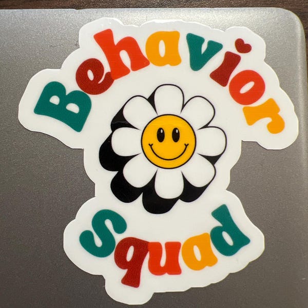 ABA Stickers, Behavior Analysis Sticker Bundle, Holographic Rbt Bcba ...